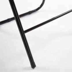 Sedia pieghevole in ferro imbottita salvaspazio seduta ecopelle 78 x 44 x38cm – TOMAINO