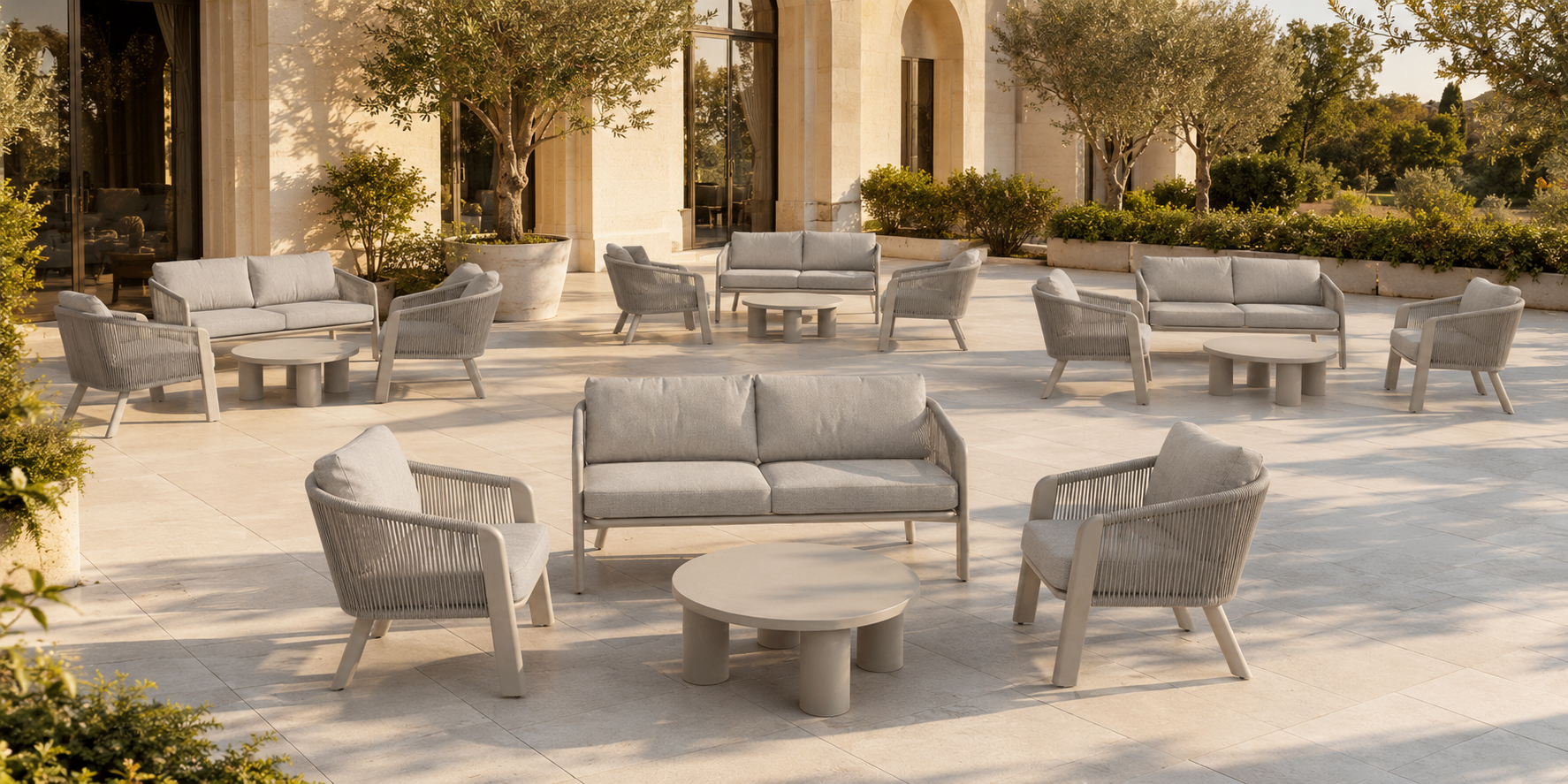 Salotti Contract per hotel bar e dehors
