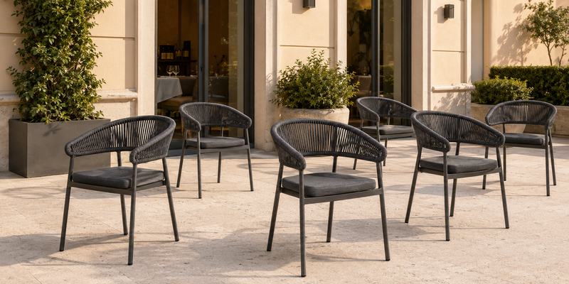 Sedie Contract per bar, ristoranti e dehors