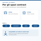 Piano tavolo contract in HPL 12 mm - 3 misure