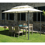 Gazebo 3×2 Da Giardino Ferro Fisso 363