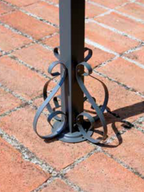 Pergola da giardino 3x4mt gazebo da parete rettangolare GAZ361