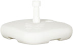 Base per ombrellone supporto in plastica 44x44x12h cm