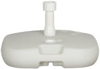 Base per ombrellone supporto in plastica 44x44x12h cm