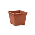 Vaso quadrato plastica varie misure-  Tomaino