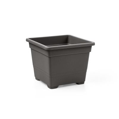 Vaso quadrato plastica varie misure-  Tomaino