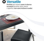 Tavolo da giardino in plastica Houston