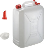 Tanica in plastica da 5 a 30 litri per acqua, vino, olio, benzina