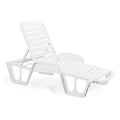 Lettino prendi sole Fisso impilabile bordo piscina in plastica – IPAE-PROGARDEN