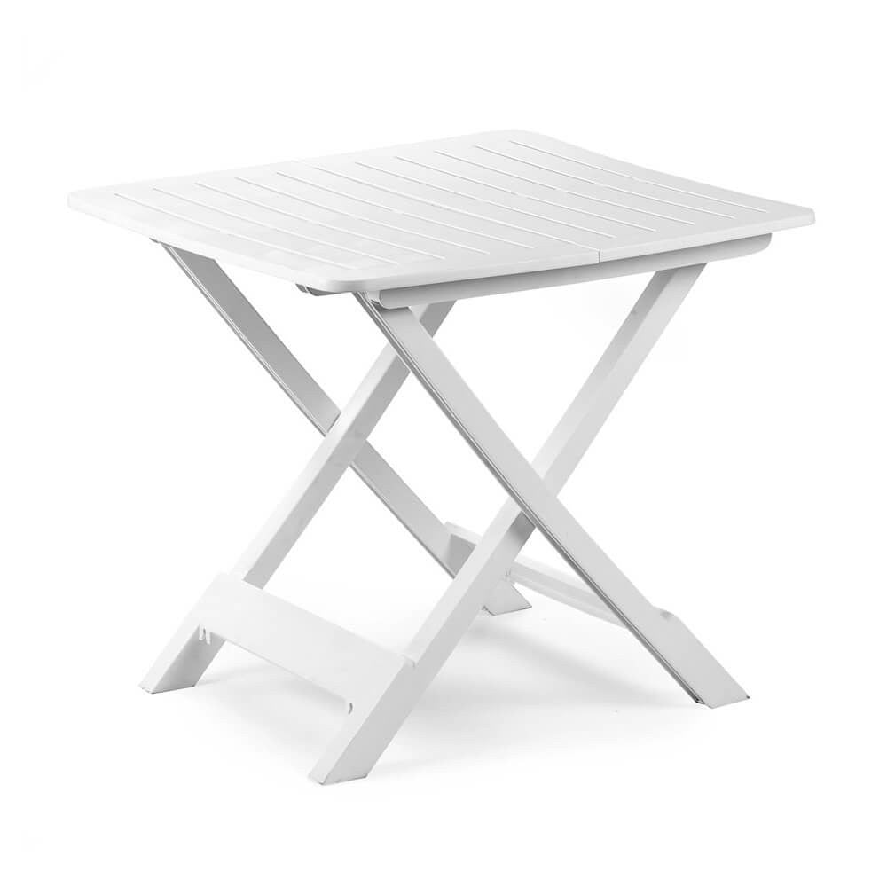 Tavolo e sedie da giardino in plastica pieghevole 1 tevere + 2 Birky – Tomaino