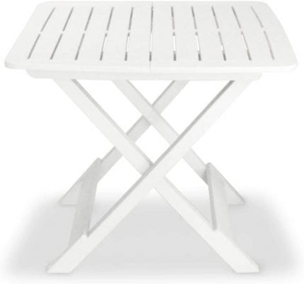 Tavolo e sedie da giardino in plastica pieghevole 1 tevere + 2 Birky – Tomaino