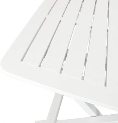 Tavolo e sedie da giardino in plastica pieghevole 1 tevere + 2 Birky – Tomaino