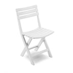Tavolo e sedie da giardino in plastica pieghevole 1 tevere + 2 Birky – Tomaino