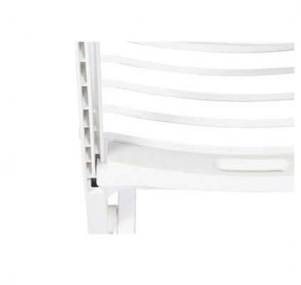 Tavolo e sedie da giardino in plastica pieghevole 1 tevere + 2 Birky – Tomaino