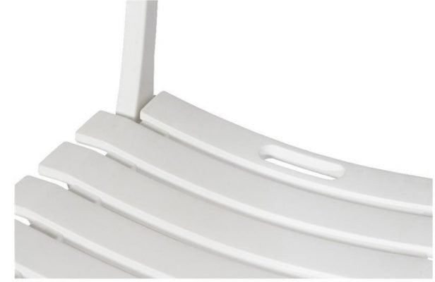 Tavolo e sedie da giardino in plastica pieghevole 1 tevere + 2 Birky – Tomaino