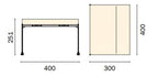 Telo ricambio Pergola 4×3 Greenwood Mod. GAZ361 – Greenwood