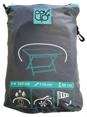 Copertura tavoli da giardino fino a 180x110cm telo in poliestere – CVT01 – Greenwood