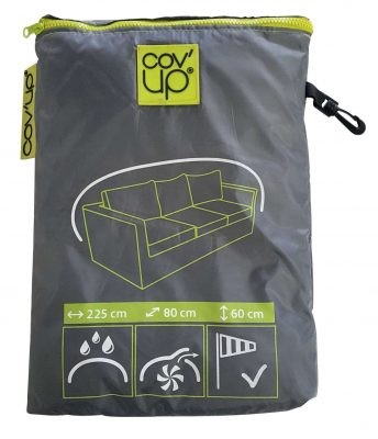 Copertura Divano 3 posti da giardino fino a 220×80 cm in poliestere