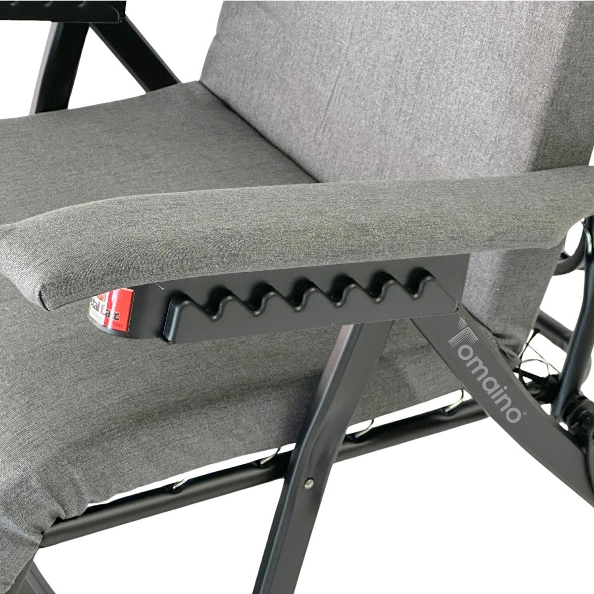 Sdraio Barbara reclinabile 180° cuscino imbottito – Metal Far