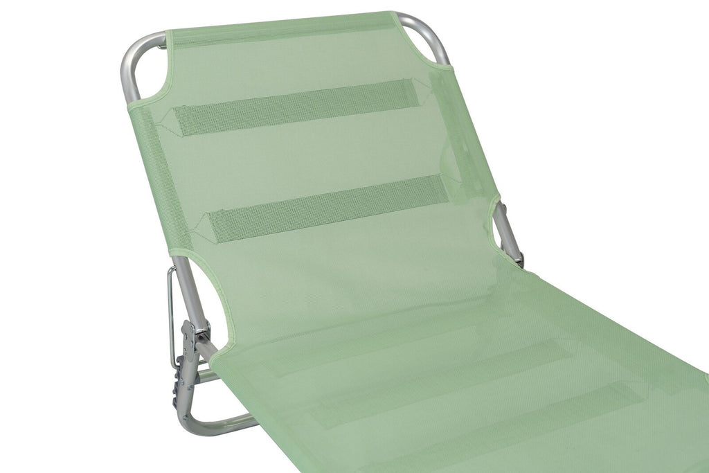 Brandina prendisole pieghevole con maniglie alluminio e textilene con molle reggipeso – Tomaino