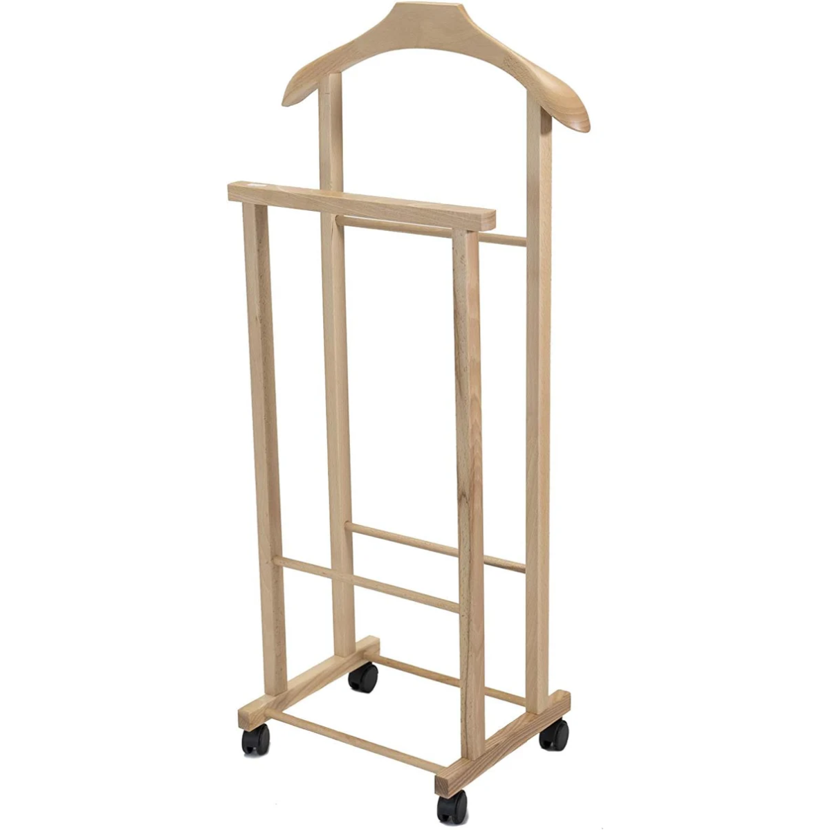 Indossatore porta abiti in legno Ambrogio