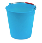 Secchio in plastica con manico in ferro 6lt 9lt 12lt 15lt 18lt