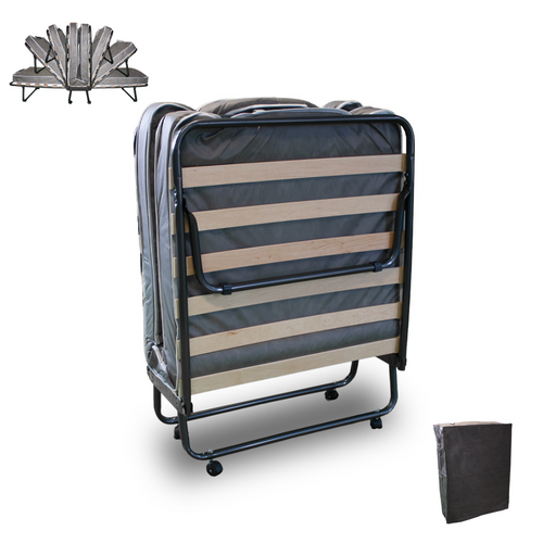 Brandina doghe pieghevole con materasso 80×190 – Letto Ospiti Richiudibile