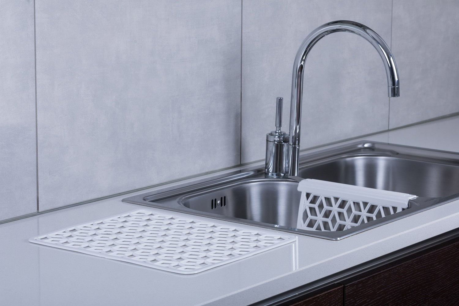 Tappeto lavello cucina antiscivolo in silicone
