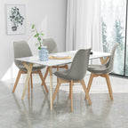 Sedie da cucina moderna elegante Leila
