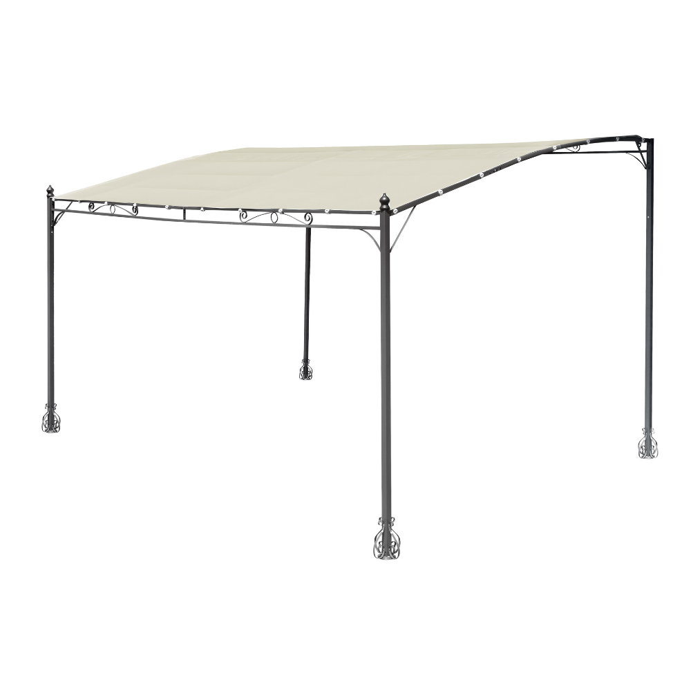 Pergola da giardino addossata da parete 3×2.5mt – GAZ367