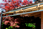 Pergola da giardino addossata da parete 3×2.5mt – GAZ367