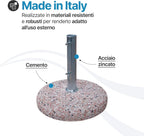 Base ombrellone 50kg  in cemento
