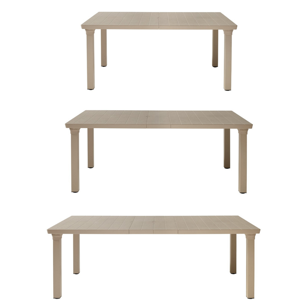 Tavolo da giardino allungabile per esterno, Per3 Scab Design