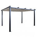 GAZEBO ASTORIA 3 X 4 ANTRACITE TELO BEIGE