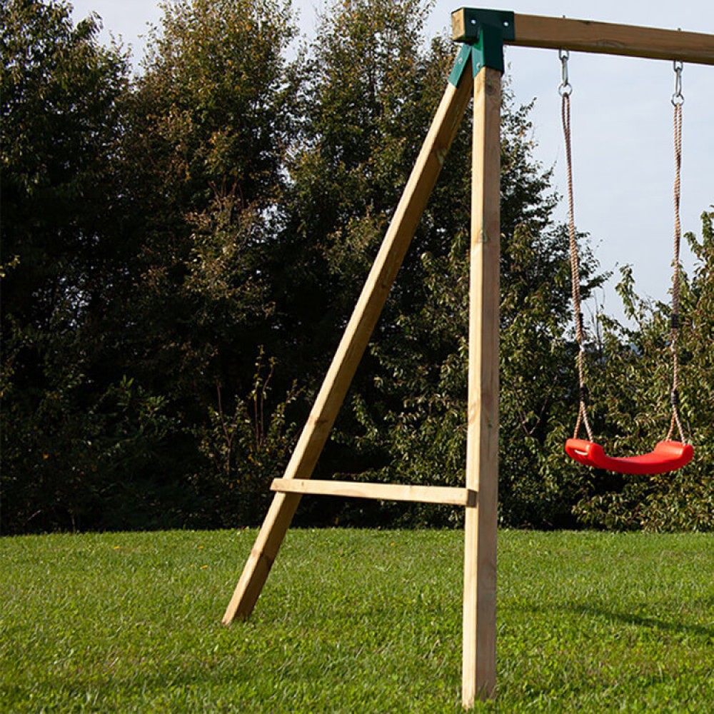 Altalena in legno 2 posti: il divertimento assicurato per i tuoi bambini