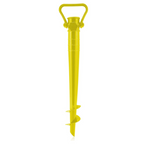 Picchetto ombrellone spiaggia in plastica resistente 40x5x5cm