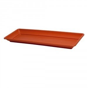 Sottovaso rettangolare plastica varie misure -TOMAINO