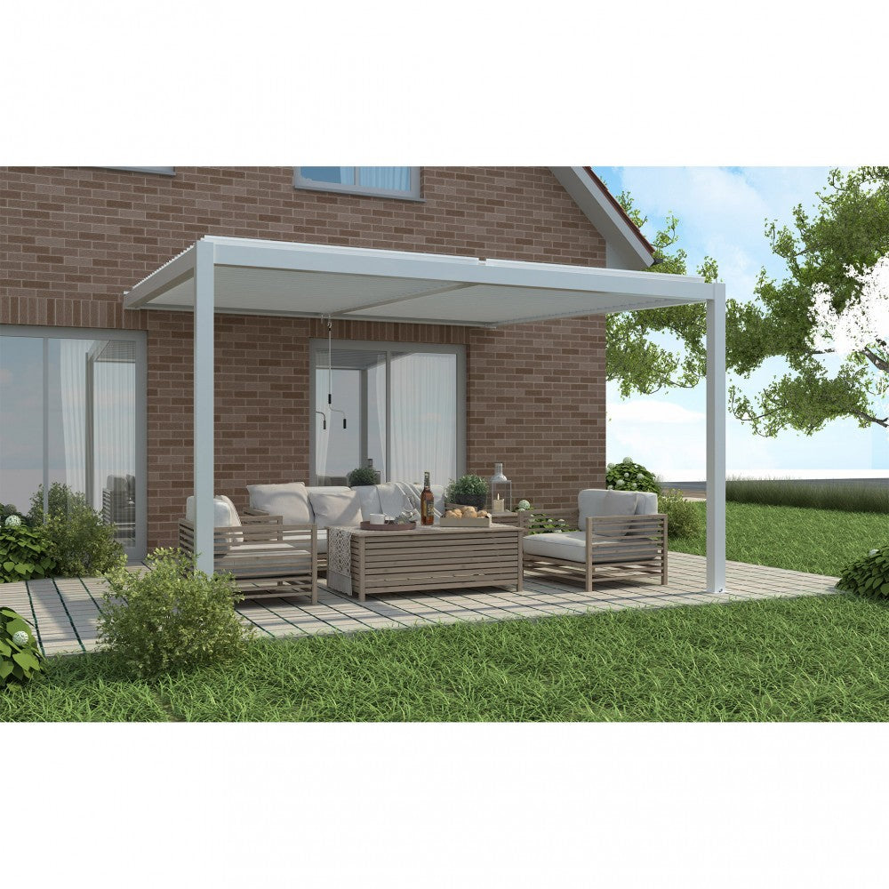 PERGOLA BIOCLIMATICA 4 X 4 ADDOSSATA