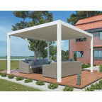 PERGOLA BIOCLIMATICA 4 X 4 MOTORIZZATA CON LED