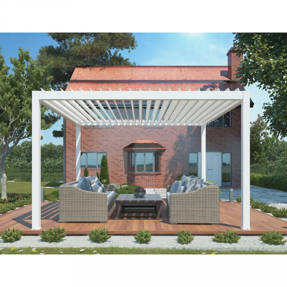 PERGOLA BIOCLIMATICA 4 X 4 MOTORIZZATA CON LED