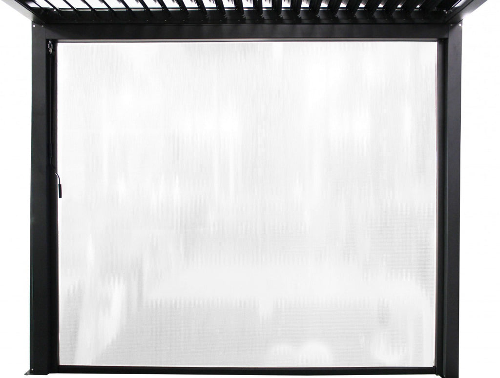LATERALE PER LATO DA 3 M PERGOLA BIOCLIMATICA PVC