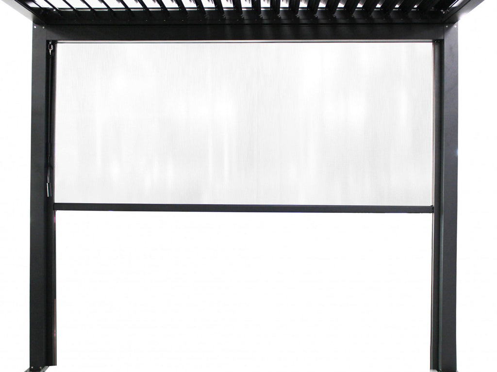 LATERALE PER LATO DA 3 M PERGOLA BIOCLIMATICA PVC