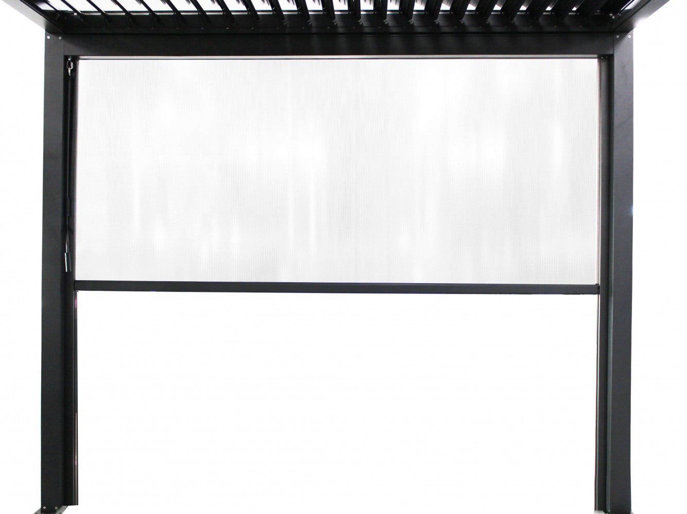 LATERALE PER LATO DA 3 M PERGOLA BIOCLIMATICA PVC