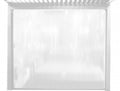 LATERALE PER LATO DA 4 M PERGOLA BIOCLIMATICA PVC