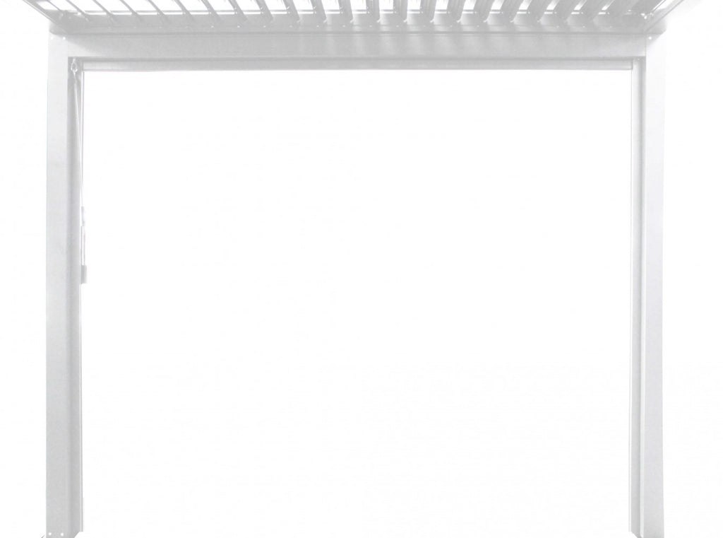 LATERALE PER LATO DA 4 M PERGOLA BIOCLIMATICA PVC