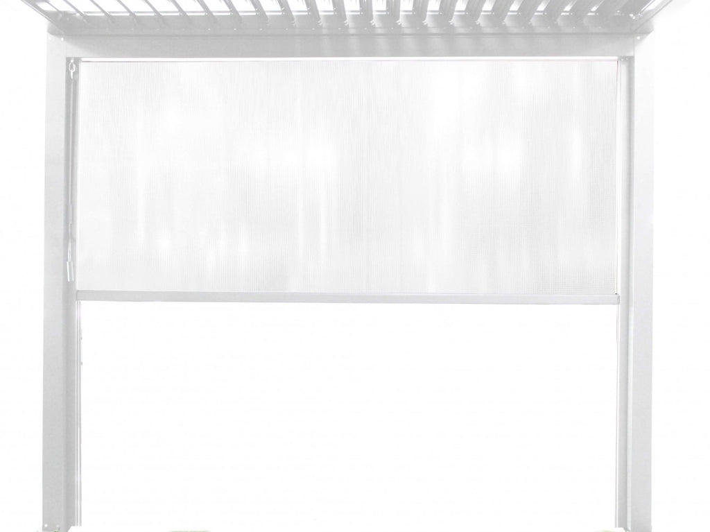 LATERALE PER LATO DA 4 M PERGOLA BIOCLIMATICA PVC