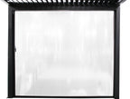LATERALE PER LATO DA 4 M PERGOLA BIOCLIMATICA PVC