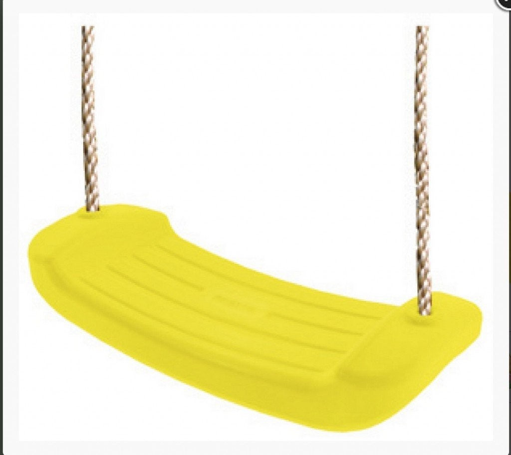Seggiolino altalena con corda in plastica