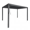 PERGOLA BIOCLIMATICA 3 X 3 CON DOPPIA LAMELLA