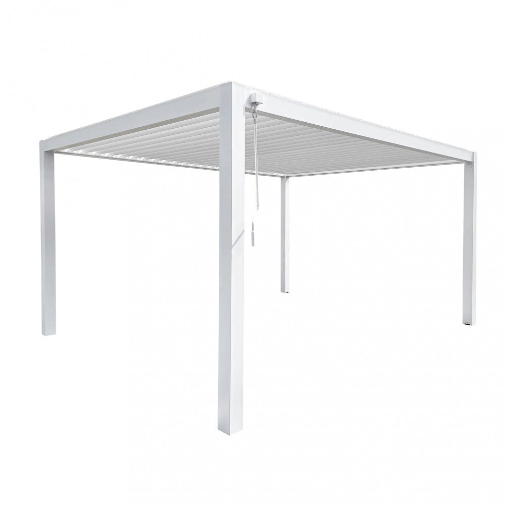 PERGOLA BIOCLIMATICA 3 X 4 CON DOPPIA LAMELLA